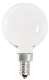 Feit Electric BPG1660W927CAFIL2 LED Light Bulb, 500 Lumens, 5.5 W, G16.5 Mini Globe Lamp, 60 W Equivalent, 2 PK